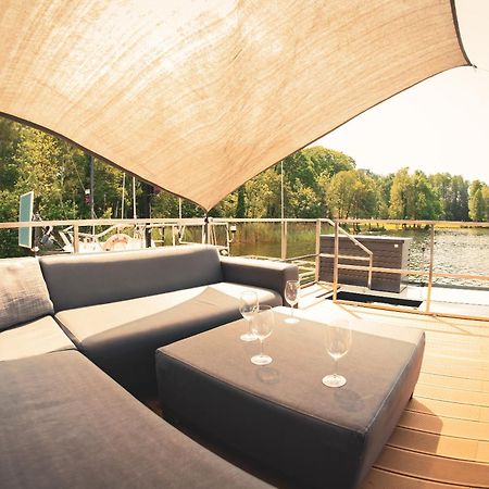 Traumzeitboot2 Auf Dem Scharmuetzelsee Bad Saarow Buitenkant foto